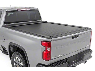 Rough Country Retractable Bed Cover (20-25 Sierra 3500 HD w/ 6.90-Foot Standard Box)