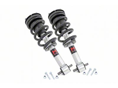 Rough Country M1 Adjustable Leveling Front Struts for 0 to 2-Inch Lift (14-18 Silverado 1500)