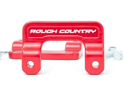 Rough Country 2-Inch Leveling Lift Kit; Red (07-18 Silverado 1500)
