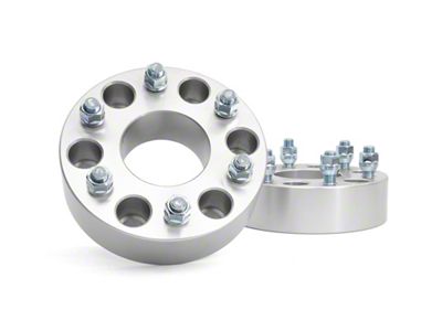 Rough Country 2-Inch Wheel Spacers; Aluminum (99-24 Silverado 1500, Excluding 1999 4WD)