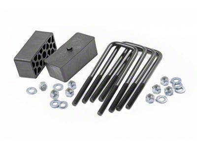 Rough Country 2-Inch Rear Lift Blocks (99-24 Silverado 1500)