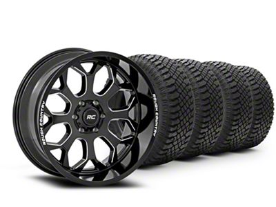 22x10 Rough Country 96 Series & 33in Atturo All-Terrain Trail Blade X/T Tire Package (07-13 Silverado 1500)