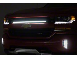 Rough Country Suspension 30-Inch DRL LED Grille Kit (16-18 Silverado 1500 LS, LT)