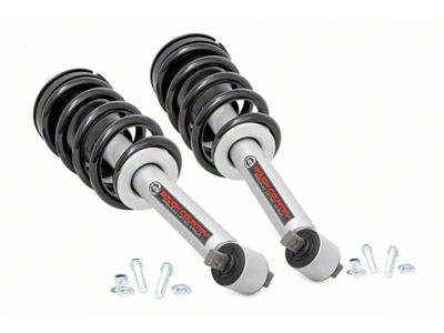 Rough Country N3 Loaded Front Struts for 3.50-Inch Lift (19-24 Silverado 1500, Excluding Diesel)