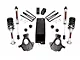 Rough Country 3.50-Inch Knuckle Suspension Lift Kit with Lifted Struts and V2 Monotube Shocks (14-18 4WD Silverado 1500 w/ Stock Cast Alumium or Stamped Steel Control Arms)