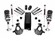 Rough Country 3.50-Inch Knuckle Suspension Lift Kit with M1 Monotube Shocks (14-18 4WD Silverado 1500 w/ Stock Cast Steel Control Arms)