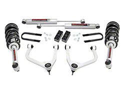 Rough Country Suspension 3.50-Inch Suspension Lift Kit with Premium N3 Struts and Shocks (25-26 Silverado 1500 w/ OEM Mon-Leaf Springs & w/o Adaptive Ride Control, Excluding Diesel, Trail Boss & ZR2)