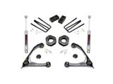 Rough Country Suspension 3.50-Inch Suspension Lift Kit with Upper Control Arms and Premium N3 Shocks (07-18 2WD Silverado)