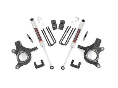 Rough Country 5-Inch Suspension Lift Kit with M1 Monotube Shocks (07-13 2WD Silverado 1500)