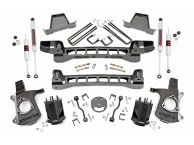 Rough Country 6-Inch Suspension Lift Kit with M1 Monotube Shocks (99-06 2WD Silverado 1500 w/o Front Torsion Bar Suspension)