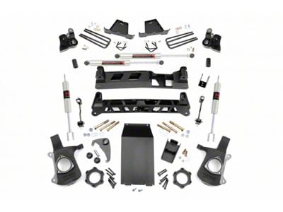Rough Country 6-Inch Suspension Lift Kit with M1 Monotube Shocks (99-06 4WD Silverado 1500)