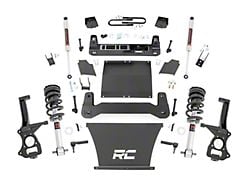 Rough Country Suspension 6-Inch Suspension Lift Kit with M1 Struts and Shocks (25-26 4WD V8 Silverado 1500 w/ OEM Mon-Leaf Springs, Excluding Trail Boss & ZR2)