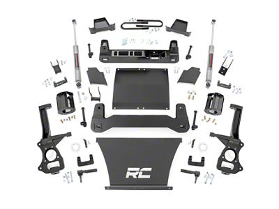 Rough Country Suspension 6-Inch Suspension Lift Kit with Premium N3 Shocks (2025 4WD V8 Silverado 1500, Excluding Trail Boss & ZR2)