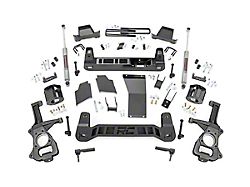 Rough Country Suspension 6-Inch Suspension Lift Kit with Strut Spacers and Premium N3 Shocks (19-26 4.3L, 5.3L, 6.2L Silverado 1500 w/ Rear Multi-Leaf Pack Springs, Excluding Trail Boss & ZR2)