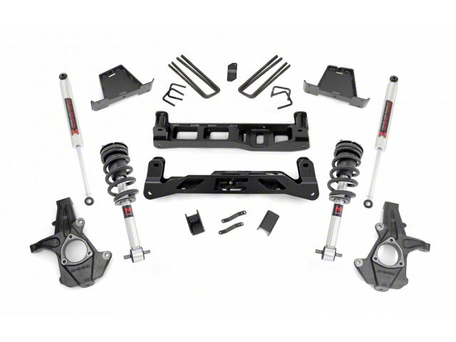 Rough Country 7.50-Inch Suspension Lift Kit with M1 Struts and M1 Rear Shocks (07-13 2WD Silverado 1500)