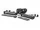 Rough Country 8-Inch Black Series Cool White DRL LED Light Bars; Spot Beam (Universal; Some Adaptation May Be Required)