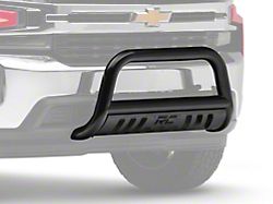 Rough Country Bull Bar; Black (19-24 Silverado 1500, Excluding Diesel & ZR2)