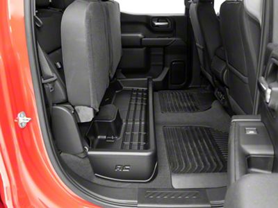 Rough Country Custom-Fit Under Seat Storage Compartment (19-25 Silverado 1500 Crew Cab)