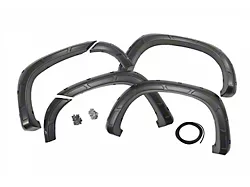 Rough Country Suspension Defender Fender Flares; GBA Black (19-25 Silverado 1500, Excluding ZR2)