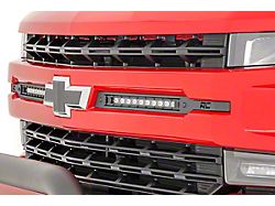 Rough Country Dual 10-Inch Black Series LED Grille Kit (19-21 Silverado 1500, Excluding Custom Trail Boss, High Country & WT)