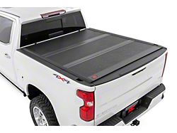 Rough Country Hard Low Profile Tri-Fold Tonneau Cover (19-25 Silverado 1500 w/ 6.50-Foot Standard Box & w/o CarbonPro Box)