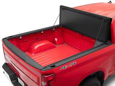 Rough Country Hard Tri-Fold Flip-Up Tonneau Cover (19-24 Silverado 1500 w/ 5.80-Foot Short Box)