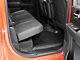 Rough Country Heavy Duty Front and Rear Floor Mats; Black (19-24 Silverado 1500 Crew Cab w/ Front Bench Seat)