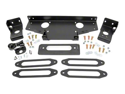 Rough Country Hidden Winch Mounting Plate (14-18 Silverado 1500)