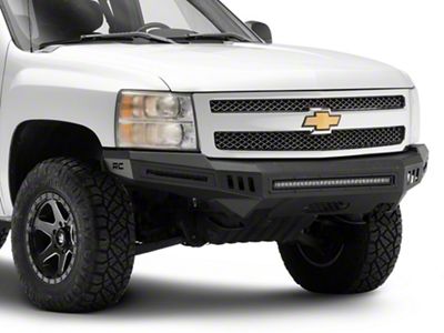 Rough Country High Clearance Front Bumper with LED Lights (07-13 Silverado 1500)