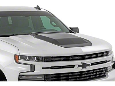 Rough Country Hood Scoop; Deep Ocean Blue (19-25 Silverado 1500, Excluding 22-25 Trail Boss & ZR2)