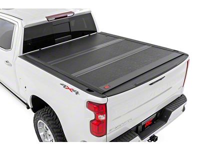 Rough Country Low Profile Hard Tri-Fold Tonneau Cover (14-18 Silverado 1500 w/ 6.50-Foot Standard Box)