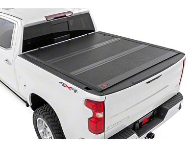 Rough Country Hard Low Profile Tri-Fold Tonneau Cover (14-18 Silverado 1500 w/ 6.50-Foot Standard Box)