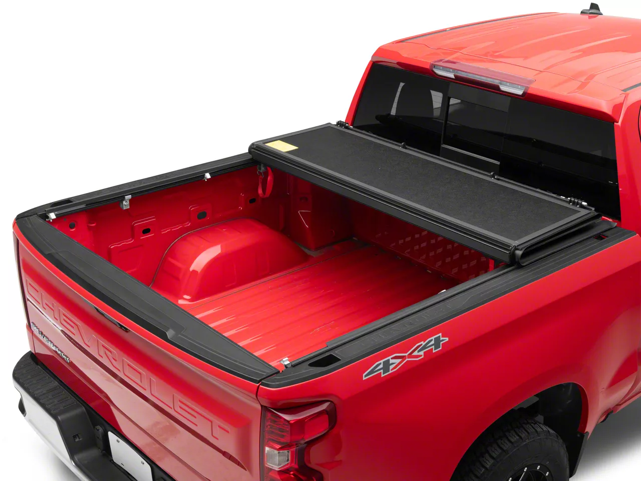 Rough Country Hard Low Profile Tri-Fold Tonneau Cover