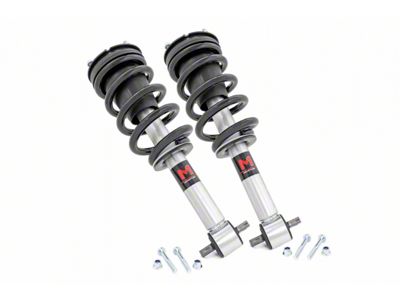 Rough Country M1 Loaded Front Struts for 3.50-Inch Lift (19-25 Silverado 1500, Excluding Diesel)