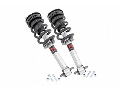 Rough Country M1 Loaded Front Struts for 7-Inch Lift (14-18 Silverado 1500)