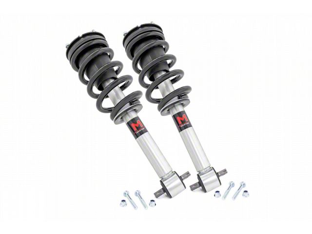 Rough Country M1 Loaded Front Struts for 7-Inch Lift (14-18 Silverado 1500)