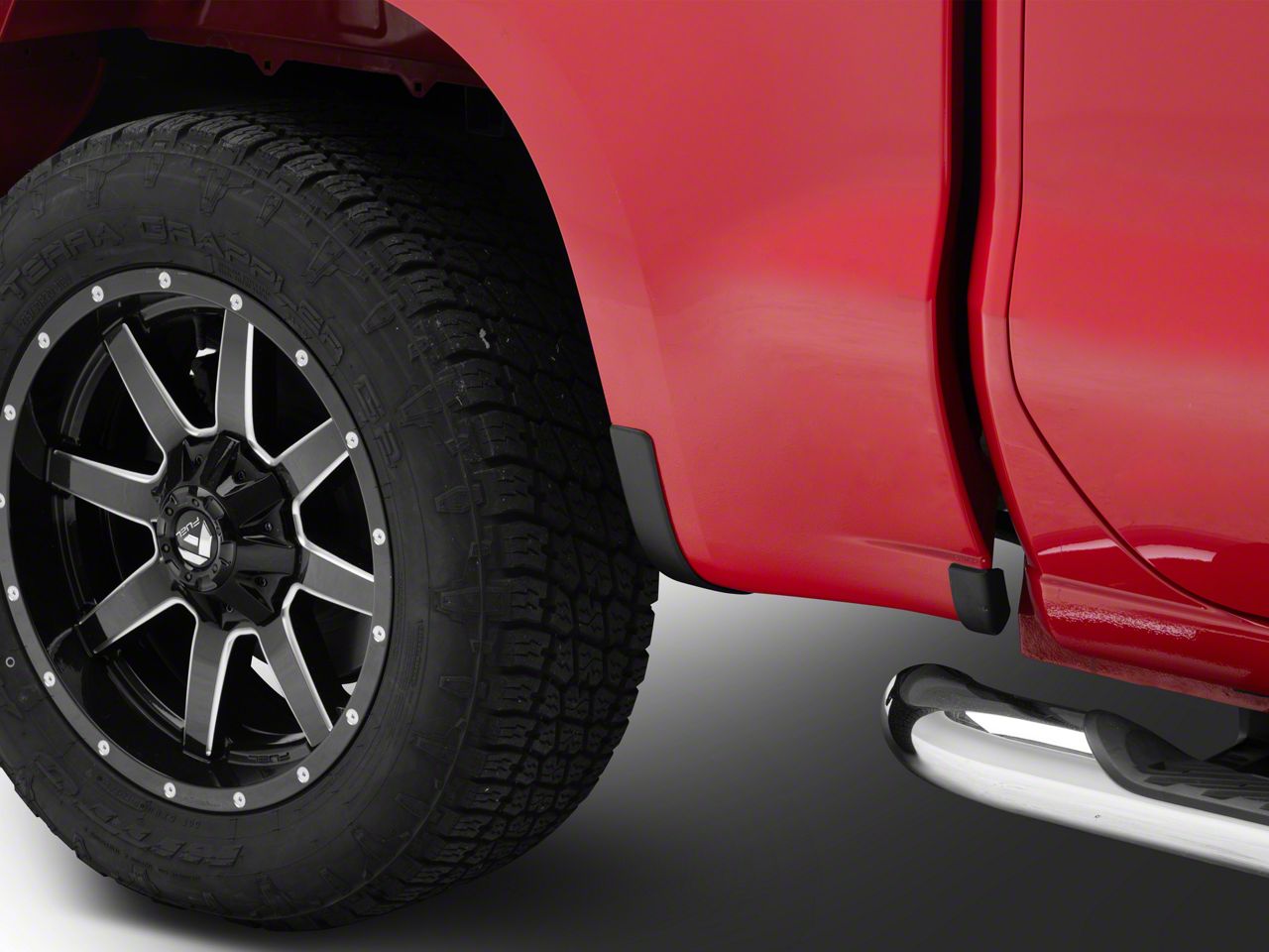 Mud Flaps Delete Compatible With GMC Sierra 1500 2019-2025, Including Front And Rear