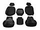 Rough Country Neoprene Front Seat Covers; Black (14-18 Silverado 1500 w/ Bucket Seats)