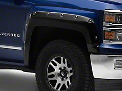 Rough Country Offroad Pocket Fender Flares; Black (14-18 Silverado 1500 w/ 6.50-Foot Standard & 8-Foot Long Box)