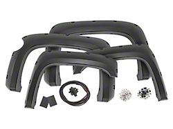 Rough Country Suspension Pocket Fender Flares; Victory Red (07-13 Silverado 1500 w/ 5.80-Foot Short Box)