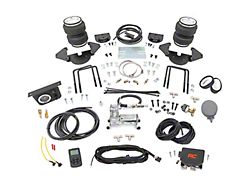 Rough Country Rear Air Spring Kit with OnBoard Air Compressor and Wireless Remote for 0 to 6-Inch Lift; Stock Range (19-25 Silverado 1500)