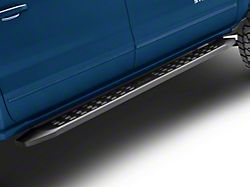 Rough Country RPT2 Running Boards; Matte Black (07-18 Silverado 1500 Crew Cab)