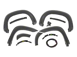 Rough Country Suspension SF1 Fender Flares; Deep Mahogany (19-25 Silverado 1500, Excluding ZR2)