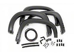 Rough Country Suspension SF1 Fender Flares; Black (19-25 Silverado 1500, Excluding ZR2)
