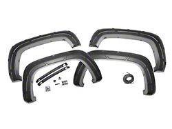Rough Country Suspension SF1 Fender Flares; Satin Steel (19-26 Silverado 1500, Excluding ZR2)