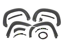 Rough Country Suspension SF1 Fender Flares; Slate Gray (19-25 Silverado 1500, Excluding ZR2)