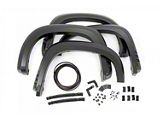 Rough Country Suspension SF1 Fender Flares; Summit White (19-26 Silverado 1500, Excluding ZR2)