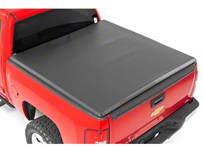 Rough Country Soft Tri-Fold Tonneau Cover (07-13 Silverado 1500 w/ 5.80-Foot Short Box)