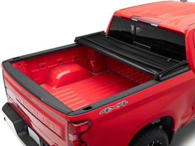 Rough Country Soft Tri-Fold Tonneau Cover (19-25 Silverado 1500 w/ 5.80-Foot Short & 6.50-Foot Standard Box)