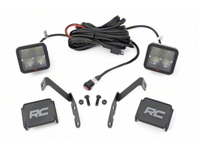 Rough Country Spectrum Series LED Ditch Light Kit; Spot Beam (07-13 Silverado 1500)